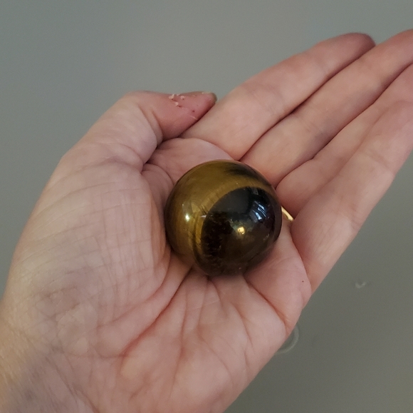 Tiger Eye Sphere - small - Picture 5 of 5